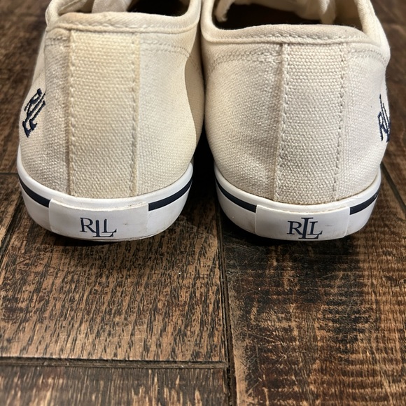 Ralph Lauren Slip On Sneakers Sz 9 - Picture 5 of 12